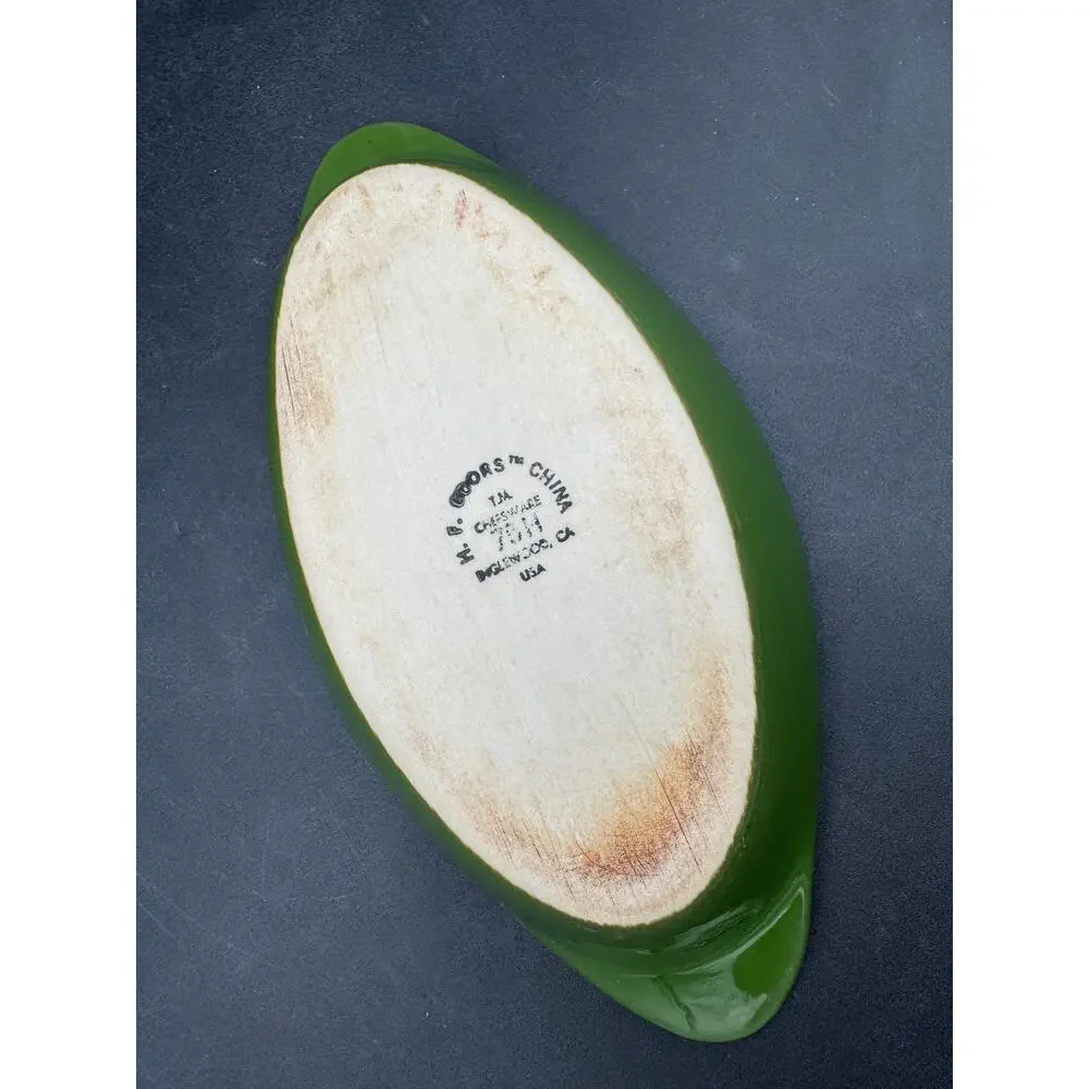Vintage A.F. Coors Au Gratin Dish 9